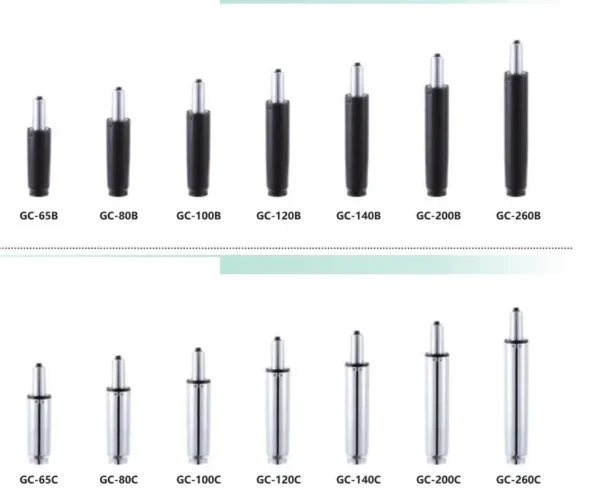 Class 1/2/3/4 Office Chair Gas Lift Cylinder