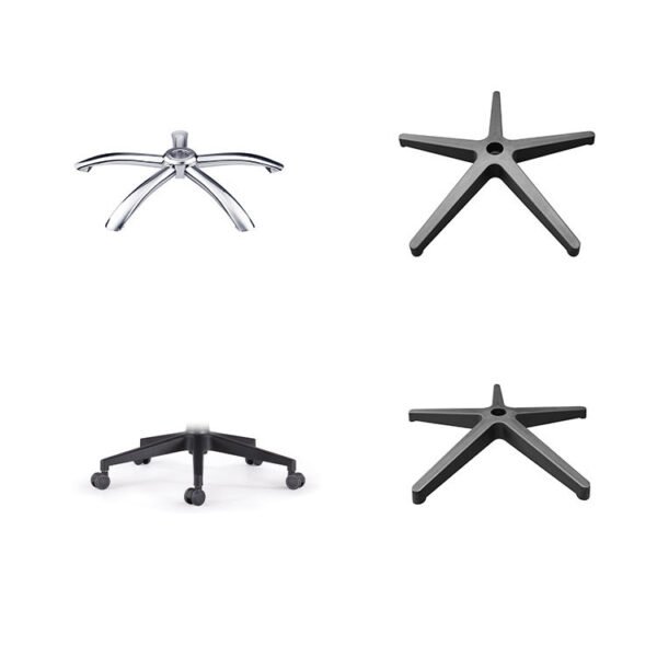 350mm Aluminum Alloy Office Chair Replacement Base