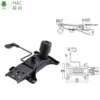 H1c5d2b1627774143be52815c02c4329aY-3.webp Multifunction Office Chair Tilt & Swivel Mechanism