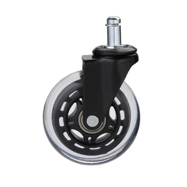 3Inch PU Swivel Office Chair Replacement Caster Wheel