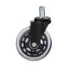 3Inch PU Swivel Office Chair Replacement Caster Wheel