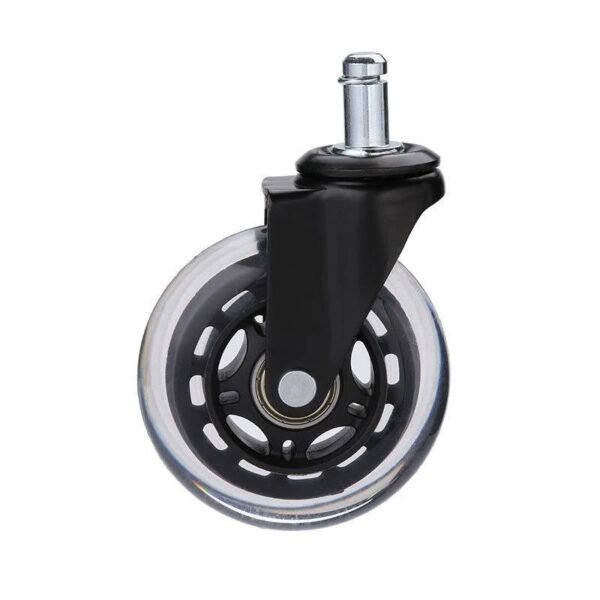 3Inch PU Swivel Office Chair Replacement Caster Wheel