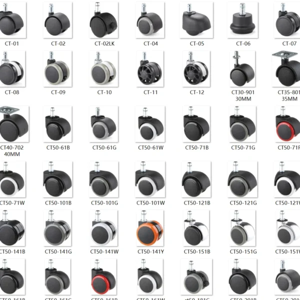 Swivel Office Chair Replacement Caster Wheel