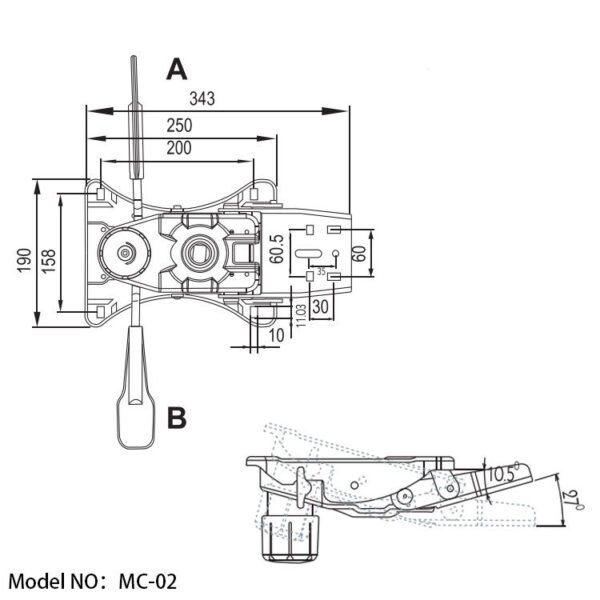 H531a49297bb74b06a3adaab8443f4937d-2.jpg_960x960q80-2.jpg Multifunction Office Chair Tilt & Swivel Mechanism