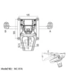 Multifunction Office Chair Tilt & Swivel Mechanism