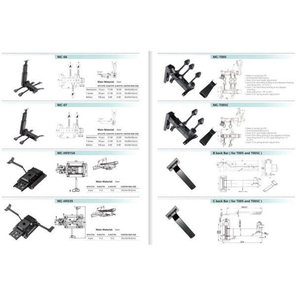 H66bfcfe9691d4be082851b4d038dc09a5-2.jpg_960x960q80-2.jpg Multifunction Office Chair Tilt & Swivel Mechanism