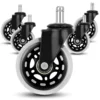 3Inch PU Swivel Office Chair Replacement Caster Wheel