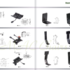 Multifunction Office Chair Tilt & Swivel Mechanism