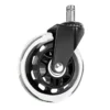 3Inch PU Swivel Office Chair Replacement Caster Wheel