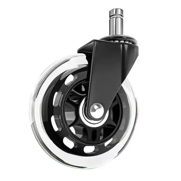 3Inch PU Swivel Office Chair Replacement Caster Wheel