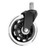 3Inch PU Swivel Office Chair Replacement Caster Wheel