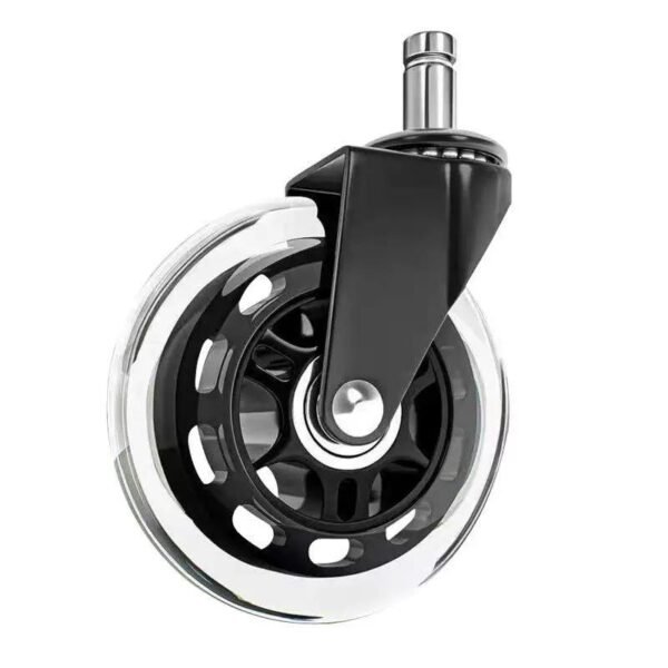 3Inch PU Swivel Office Chair Replacement Caster Wheel