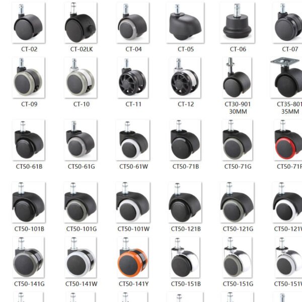Hbd5821b7c9ac40a6923b0aaaa158d812p-2.jpg_960x960q80-2.jpg Nylon Swivel Office Chair Replacement Caster Wheel