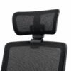 RivlinHome Mesh Headrest Detail Mesh headrest and upper backrest detail