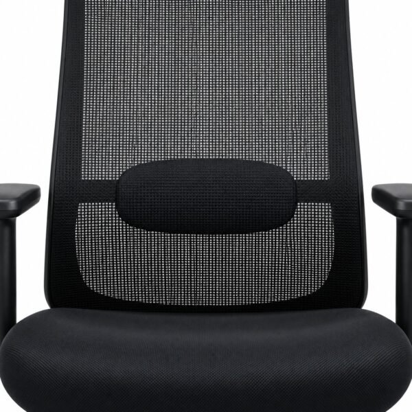 RivlinHome Lumbar Support Detail Breathable mesh backrest and lumbar support detail