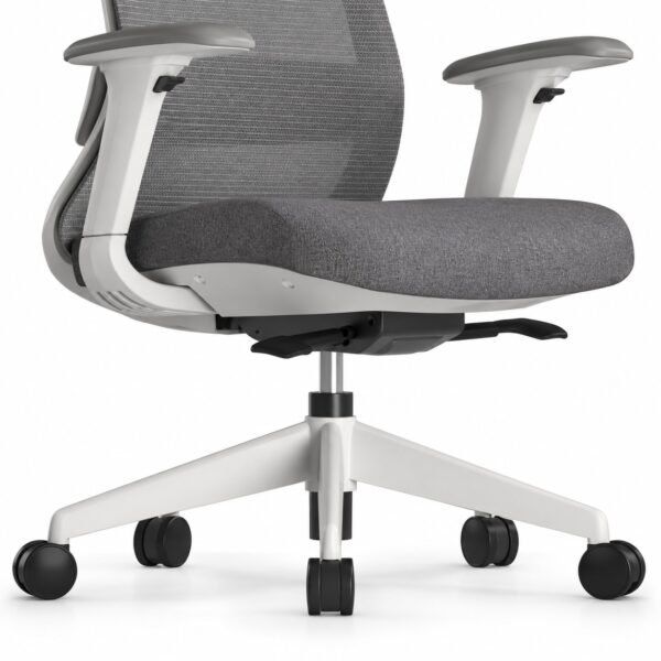 RivlinHome Ergonomic Mesh Office Chair with Adjustable Headrest & Dual Lumbar Support RivlinHome Ergonomic Mesh Office Chair with Adjustable Headrest & Dual Lumbar Support - 9